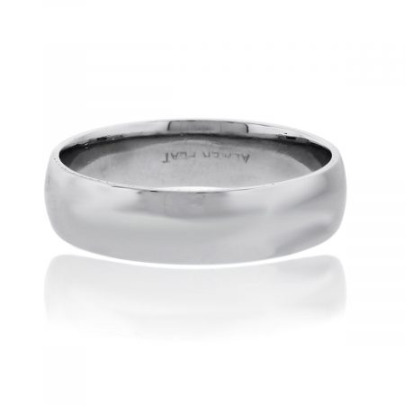 You are viewing this Platinum 6.2mm Gents Wedding Band Ring!