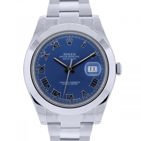 You are viewing this Rolex Datejust Two 116300 Blue Dial Stainless Steel Watch!