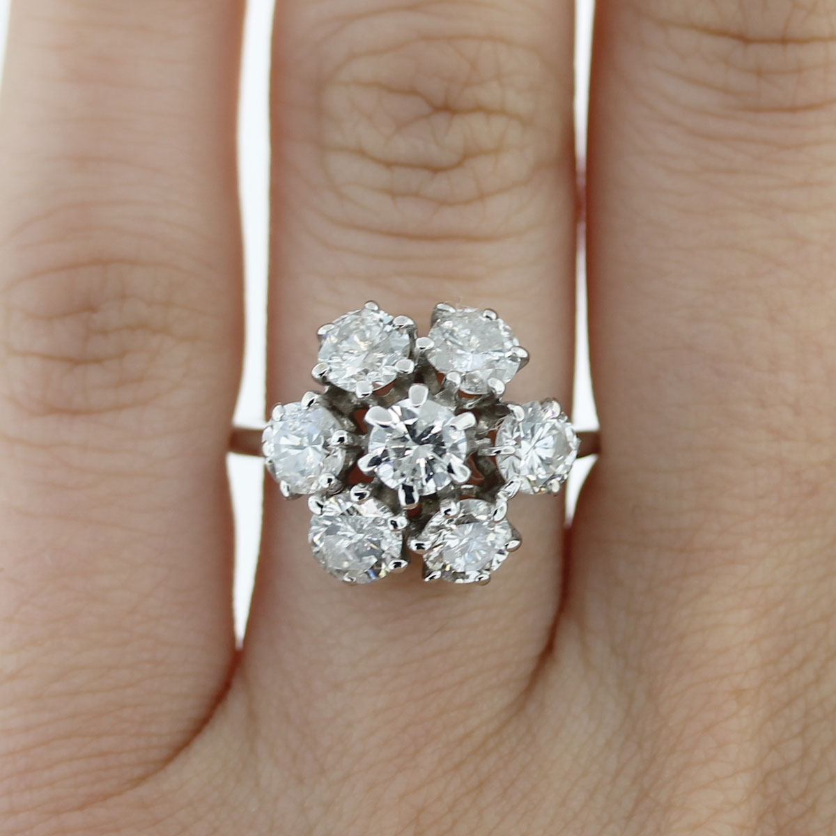 14K Gold & Diamond Tiny Teardrop Pinky Ring – Belladaar