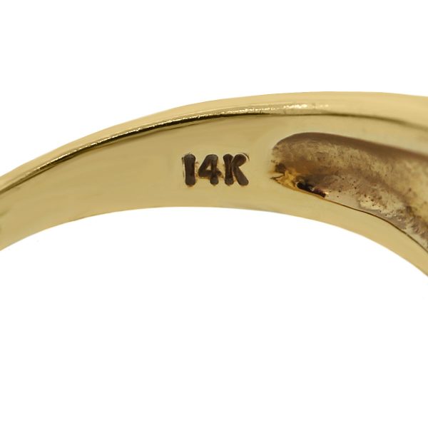 Kabana 14k Yellow Gold Garnet Ring