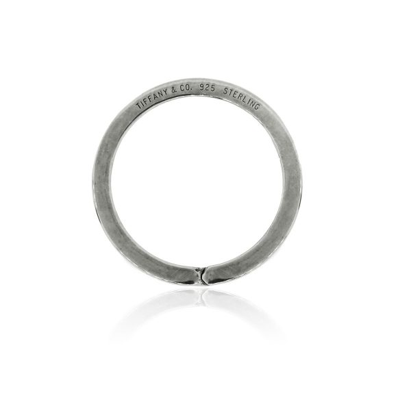 Tiffany & Co. Sterling Silver Circle Key Ring!