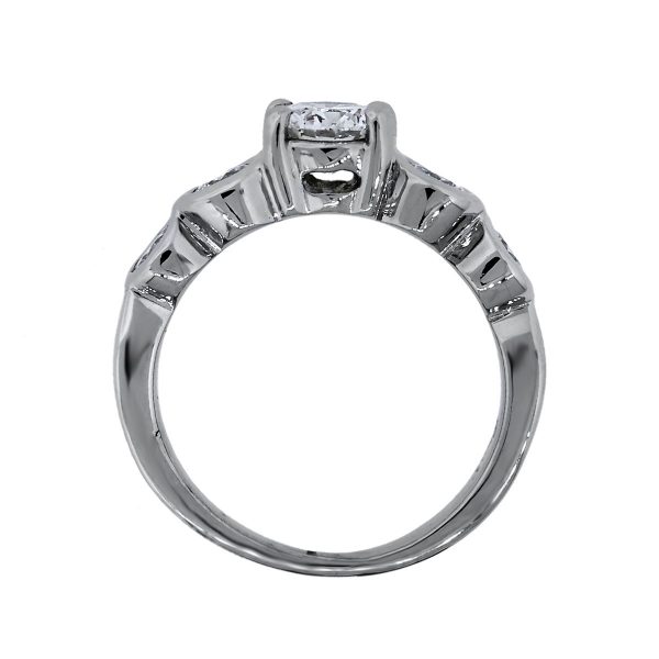 Platinum 1.50ctw Diamond EGL Certified Ring
