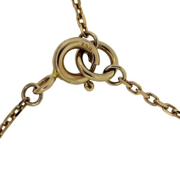 Breil 18k Yellow Gold Diamond Necklace