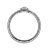 Platinum Skull Mens Ring