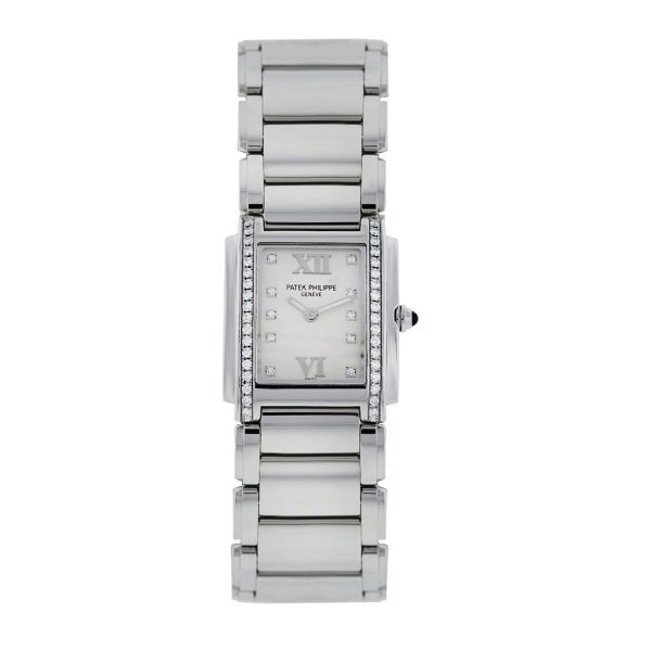 Patek Philippe 4910 Cream Dial Stainless Steel Watch