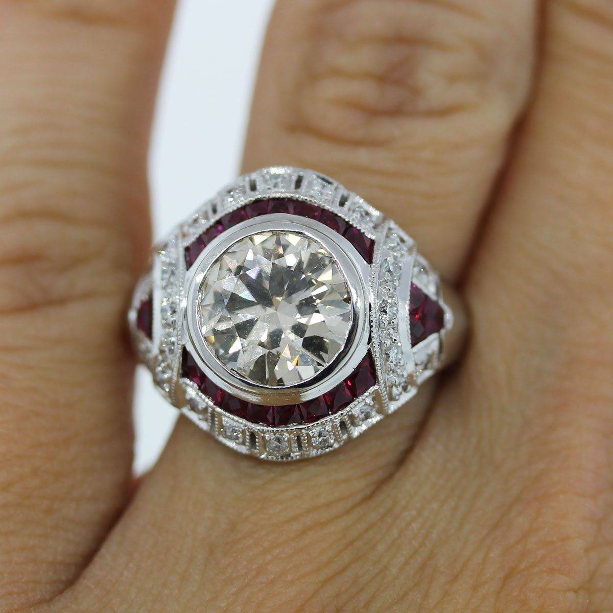 Ruby Engagement Ring