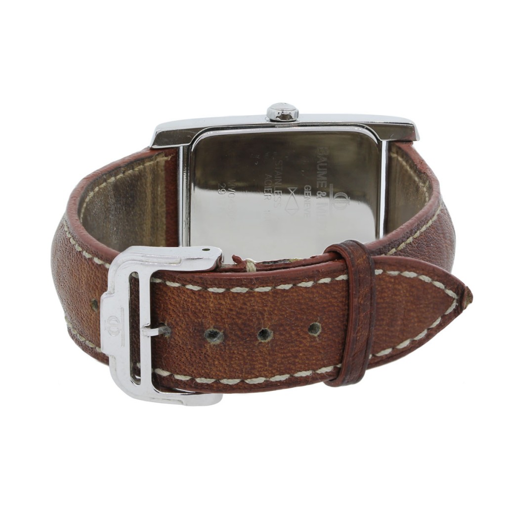 Baume Mercier Hampton Leather Strap Watch