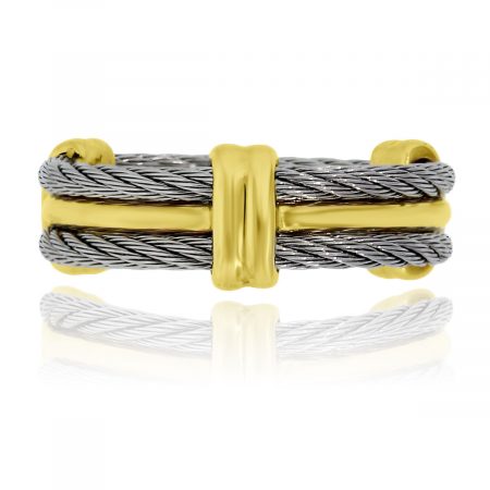You are viewing this Charriol Two Tone Cable Mens Band Ring!