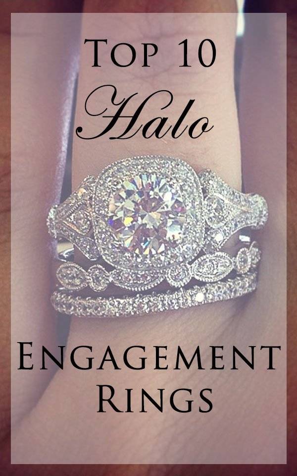 In love with the halo engagement ring? Us too!