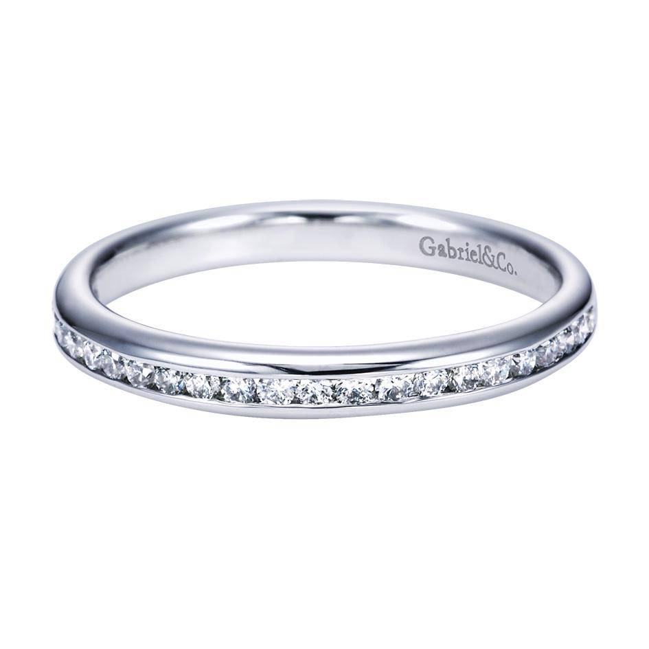 Gabriel & Co. Engagement Rings 14k White Gold 0.24ctw