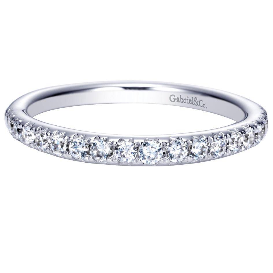 Gabriel & Co. Engagement Rings Diamond Straight 0.10ctw Band