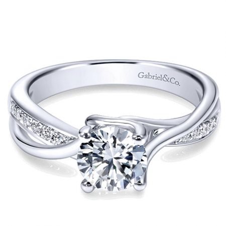 gabriel & co. engagement rings