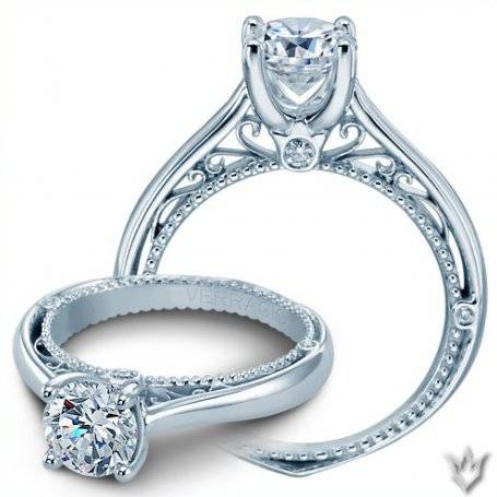 Verragio White Gold Engagement Ring Venetian Collection