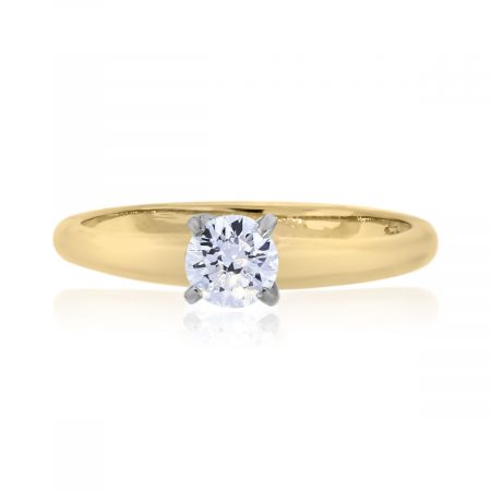 You are viewing this 0.31CT GIA Certified Round Diamond Engagement Ring!