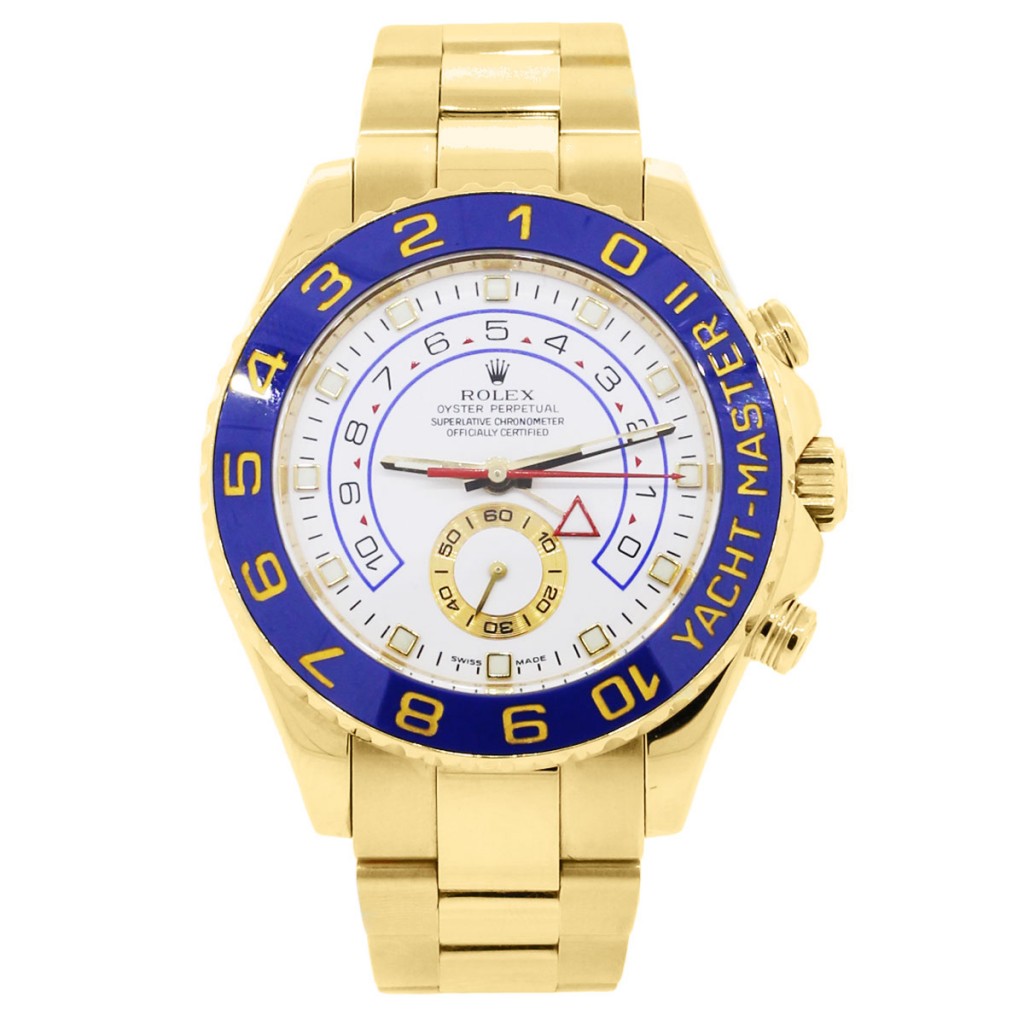 Rolex 116688 Yachtmaster II 18k Yellow Gold Watch