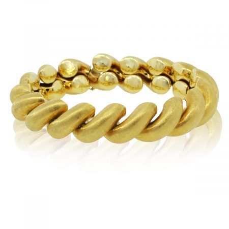 You are viewing this Buccellati San Marco 18k Yellow Gold Ladies Bracelet!