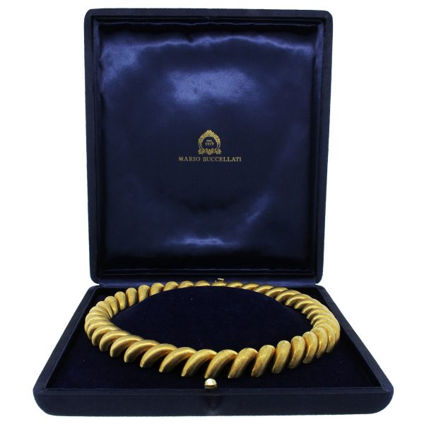 Buccellati San Marco 18k Yellow Gold Ladies Necklace