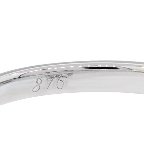 18k White Gold .34ctw Diamond Halo Mounting Engraving