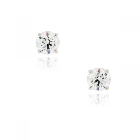 You are viewing these 2.64ctw Round Brilliant Diamond Stud Earrings