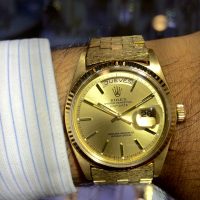 Rolex Day-Date 1803 18k Yellow Gold Spanish Dial Watch