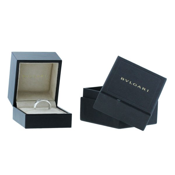 Bulgari Sterling Silver Save The Children Size 59 Ring box