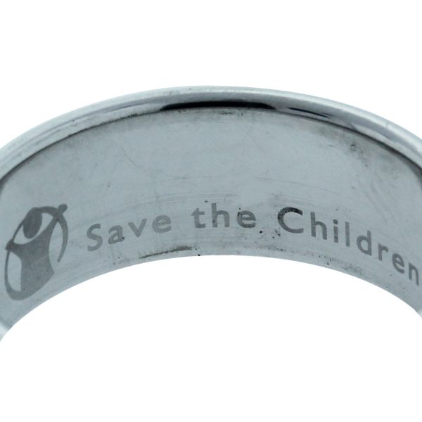 Bulgari Sterling Silver Save The Children Ring