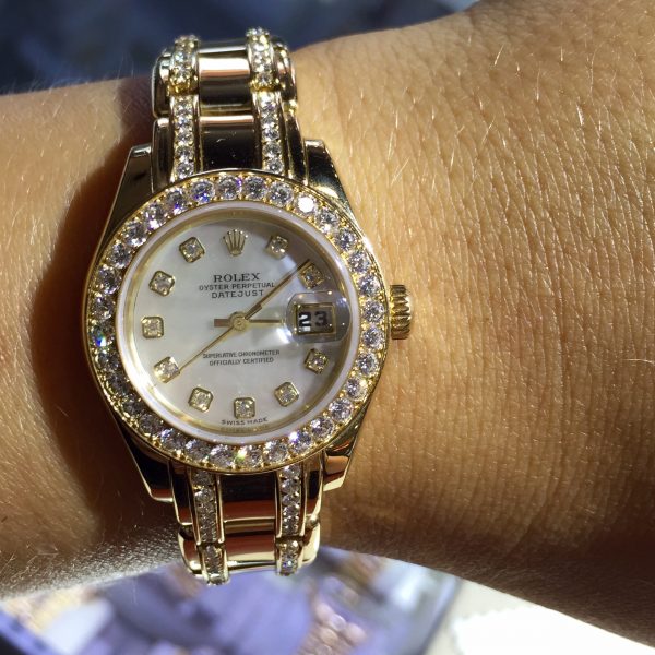 Ladies Rolex Diamond Watch