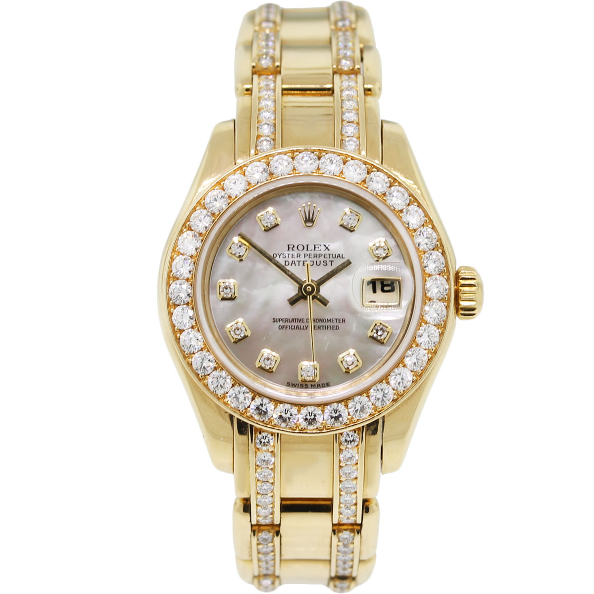 Rolex 80298 Diamond Masterpiece Ladies Watch