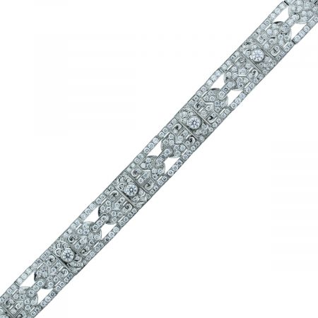 You are viewing this Platinum 7.25ctw Diamond 7" Bracelet!
