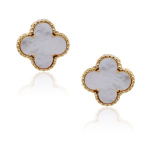 Van Cleef and Arpels Alhambra earrings