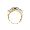 14k Two Tone 1.5ctw Diamond Ring