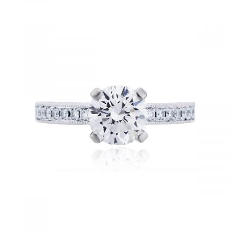 You are viewing this Platinum 1.62ct GIA Certified Diamond Engagement Ring!