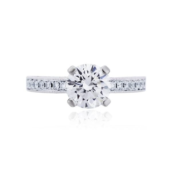 You are viewing this Platinum 1.62ct GIA Certified Diamond Engagement Ring!