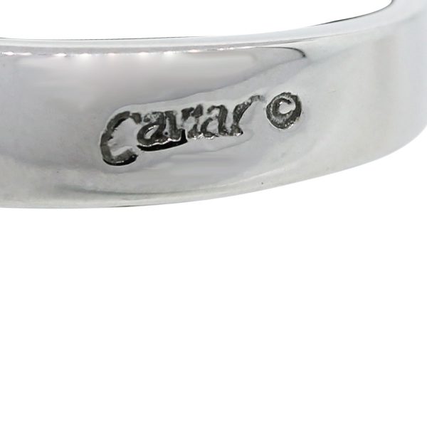 Lagos Caviar Sterling Silver/18k Yellow Gold Topaz Ring
