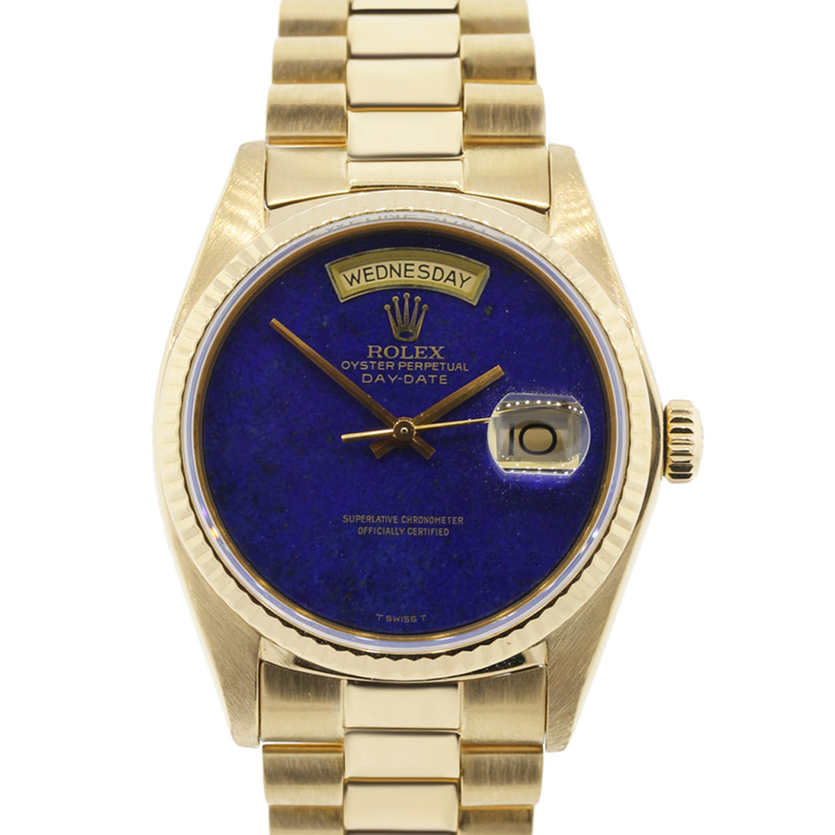 rolex day date lapis dial