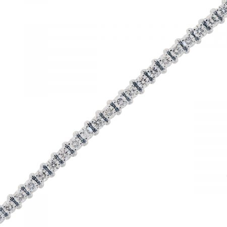 You are viewing this 14k White Gold 6.25ctw Diamond Tennis Bracelet