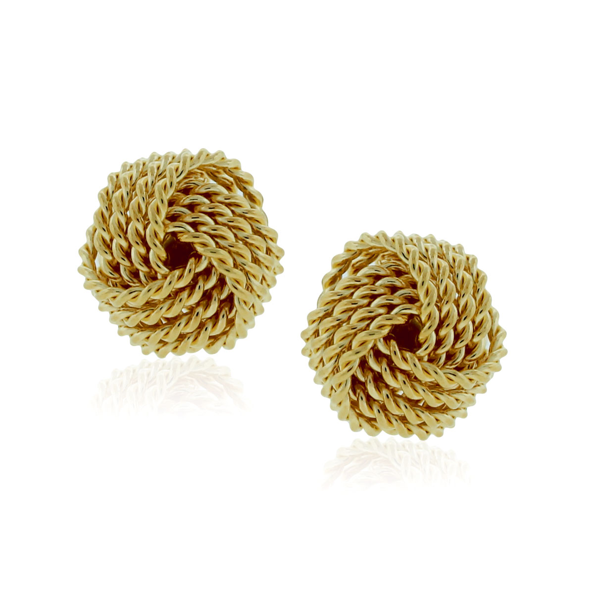 Tiffany & Co. 18k Gold Knot Earrings - Boca Raton