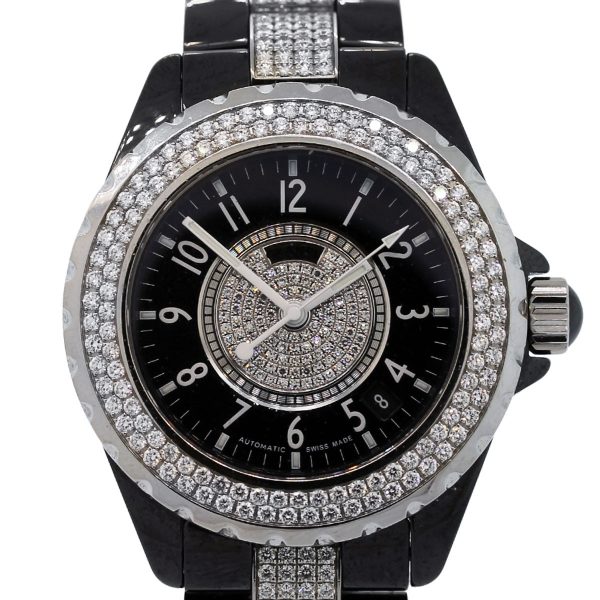 Diamond Chanel J12 Watch