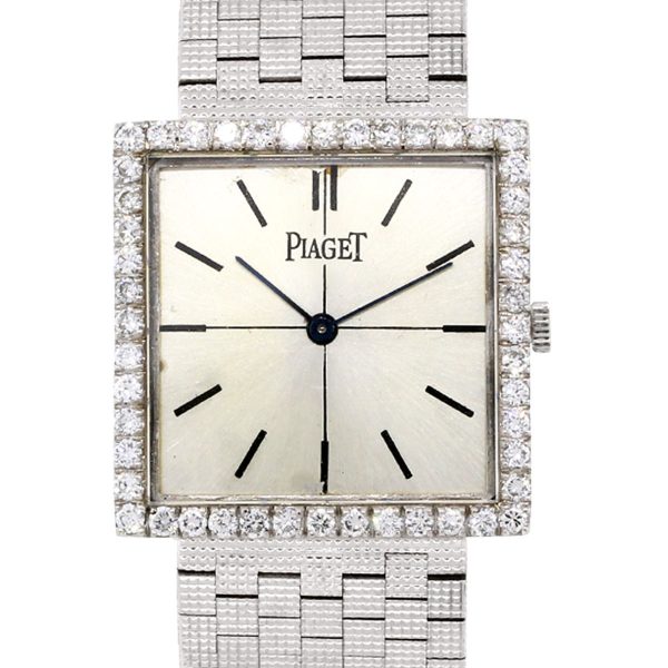 Piaget 73794 18K White Gold Vintage Watch