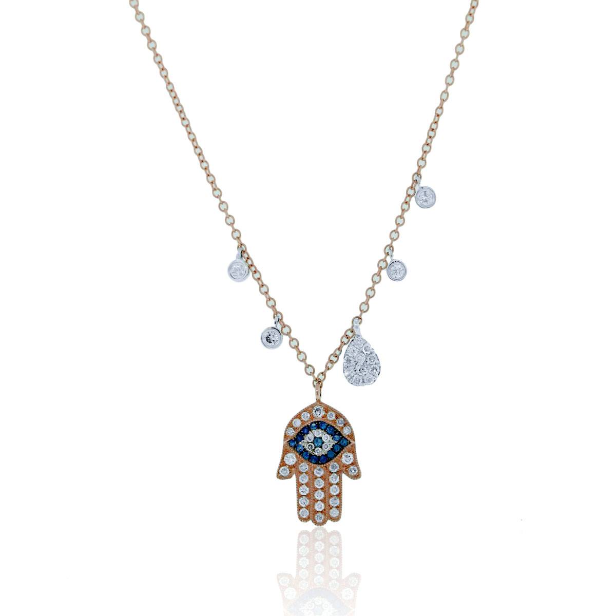 meira t hamsa necklace