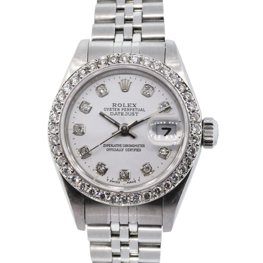 Rolex Datejust 79190 Diamond Bezel Diamond Dial Watch