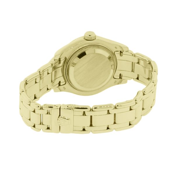 Rolex 18k yellow gold watch