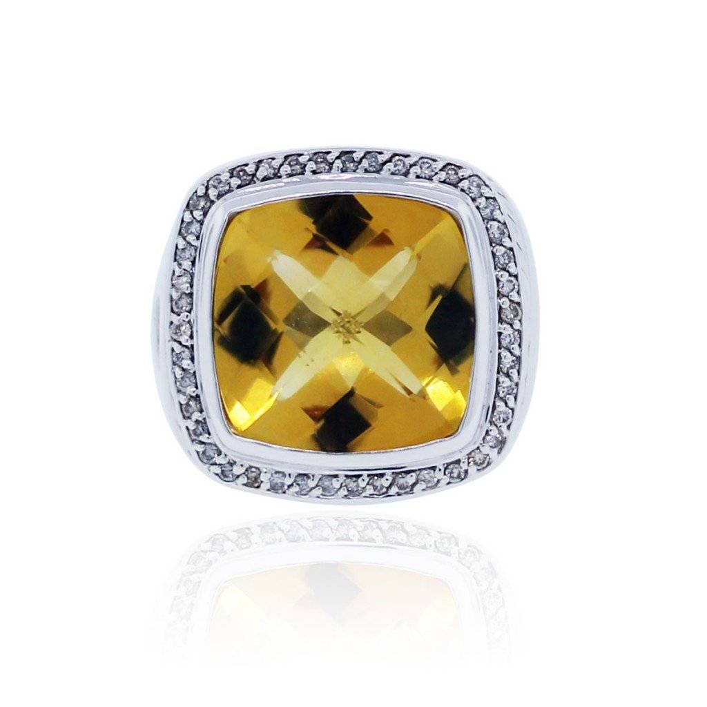 David Yurman Citrine Albion ring