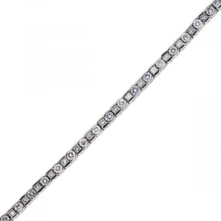 Ladies Diamond Tennis Braclete