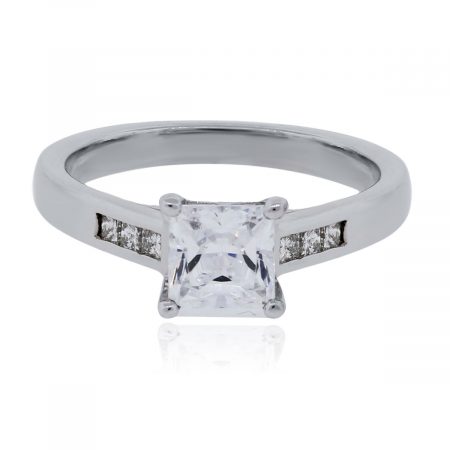 Princess Diamond Cut Ring