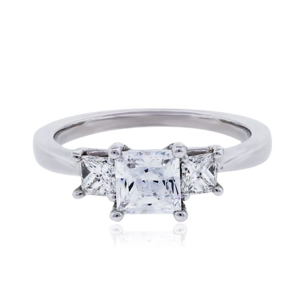 RITANI Princess Cut Diamond Engagement Ring