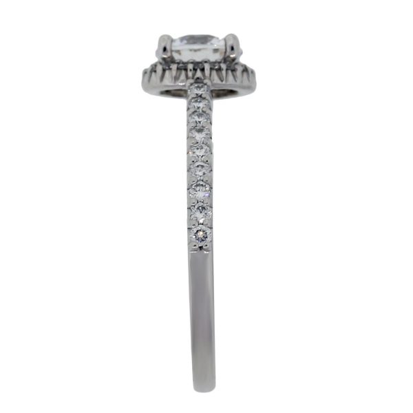 RITANI French-Set Diamond Engagement Ring