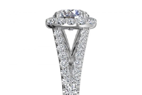 RITANI Cushion Halo Ring