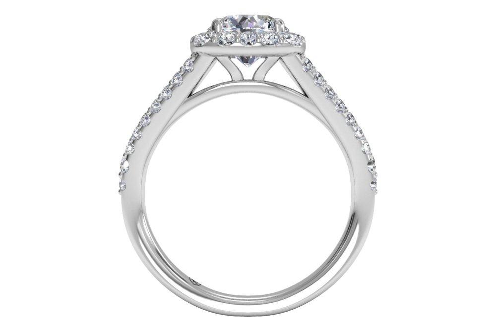 RITANI Halo Diamond Ring