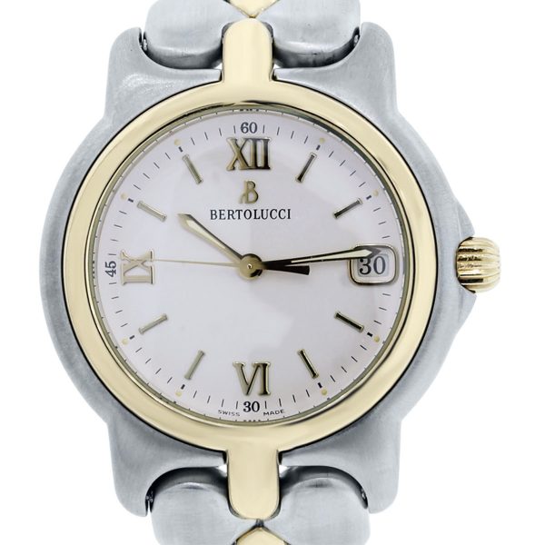 Berolucci Pulchra two tone cream dial watch